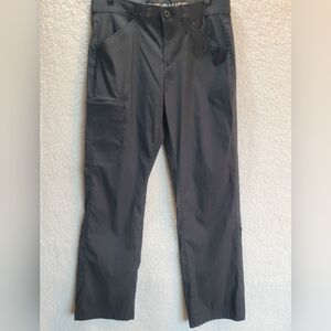 Eddie Bauer Men's Black Cargo Pants Size 34x32 VERY GOOD CONDITION